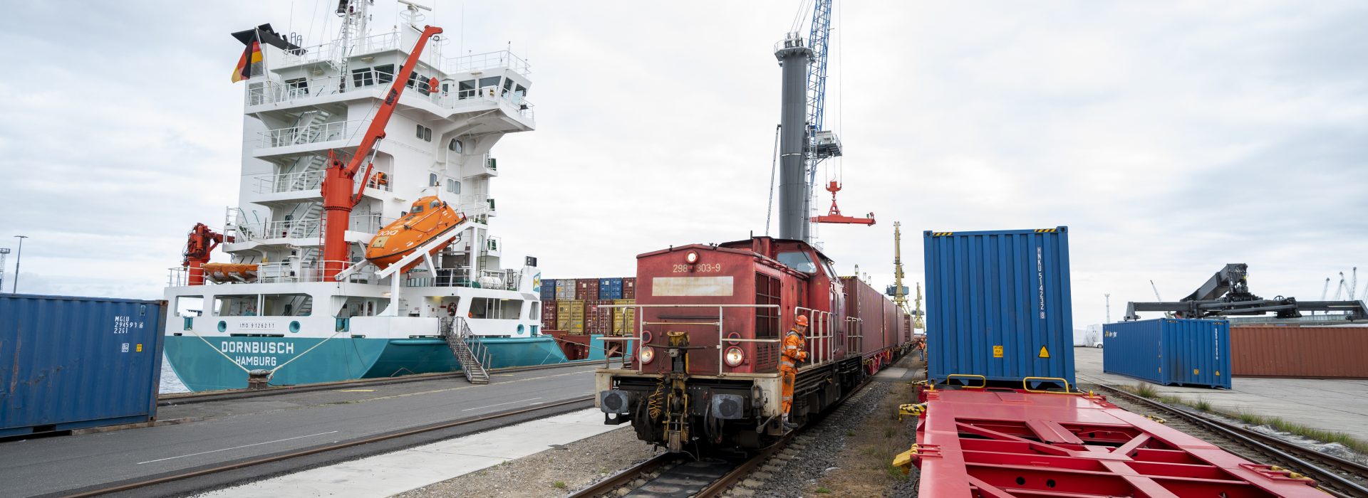 Rail freight Reliable mass transport DB International Operations